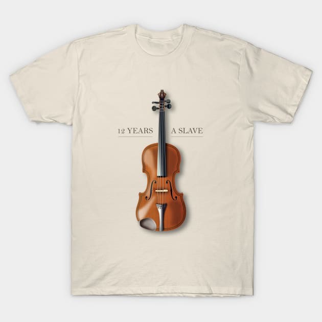 12 Years A Slave - Alternative Movie Poster T-Shirt by MoviePosterBoy